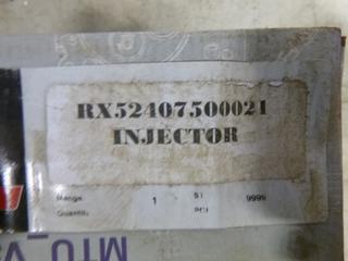 (1) MTU Injector, Part RX52407500021 (E2-5-3)