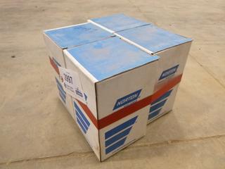 (4) Boxes of 10, Norton 4 1/2" x 7/8" Flap Disc, Parts # 04878 (E4-3-1)