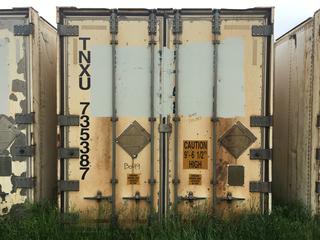 53' Storage Container # TNXU 735387 c/w Heater.