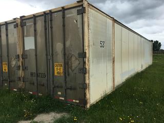 53' Storage Container # HRTU 673334