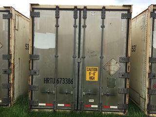 53' Storage Container # HRTU 673386