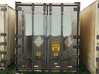 53' Storage Container # TNXU 538140 c/w Reefer.
