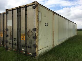 53' Storage Container # HRTU 673287