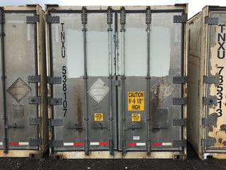 53' Storage Container # TNXU 538107 c/w Reefer.