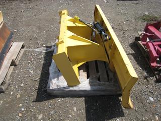 72" Snow Blade Attachment To Fit Skid Steer.