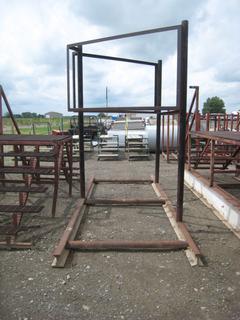 Steel Skid Billboard Frame 77"x44".