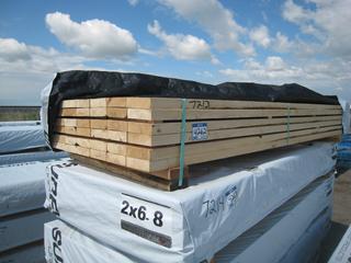 Lift of 2"x6"x8' Lumber - 42 Pieces.