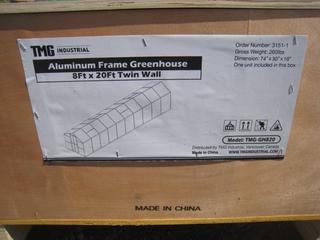 Unused  8Ft x 20Ft Twin Wall Green House.