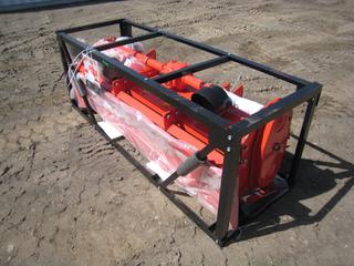 Unused 70'' Tractor Rotary Tiller w/ 3-PTO Shaft.