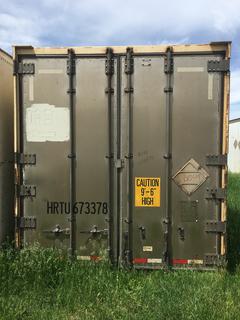 53' Storage Container # HRTU 673378