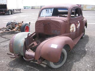 1938 Chev Coupe Restoration Project.