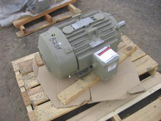 GE M9447 Extra Severe Duty Motor, 30 HP, 1800 RPM, 460V 286T Frame, TEFC, Foot Mount.