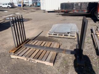 Selling Off-Site: Metal Rack. For Viewing and Address Please Call Cal @ 403-620-1617.