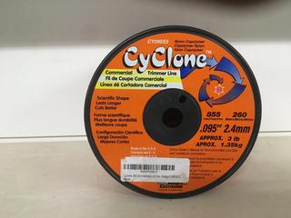 Cyclone Commercial Trimmer Line, .095" Width 855ft.