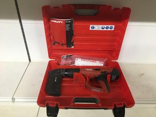 Hilti Powder Actuated Tool P/N DX 460, with MX 72 Attachment & Cleaning Kit.
