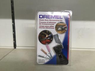 New/Unused Dremel Chain Saw Sharpening Kit.