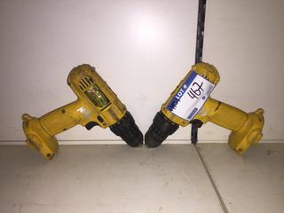 (2) DeWalt 12V Drills.