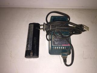 Makita 7.2V Battery & Charger,