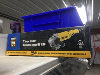 Power Fist 7" Angle Grinder.