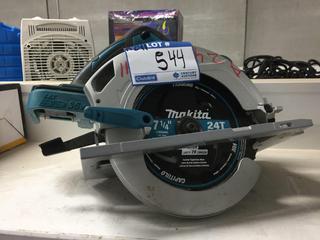 Makita 36 Volt, 7 1/4" Cordless Circular Saw.