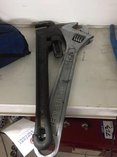 (2) 16" Pipe Wrench's.