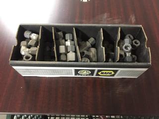 Box of Assorted Tyloc Tube Stainless Steel fittings.