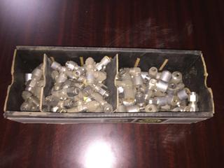 Box of Assorted Tyloc Tube Stainless Steel fittings.