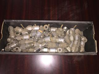 Box of Assorted Tyloc Tube Stainless Steel fittings.