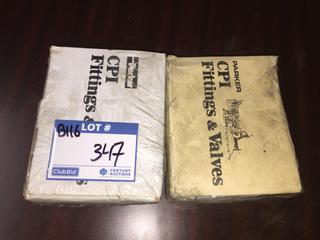 (2) Parker Tube Stainless Steel Fittings Union Tee 8-8-8 JZ-SS.