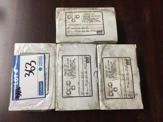 (4) Parker Tube Stainless Steel Fittings Union Tee 16-16-16 JBZ-SS.