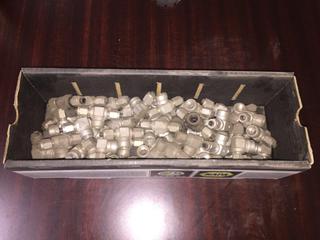 Box of Assorted Tyloc Tube Carbon Steel fittings.