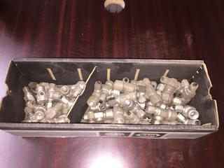 Box of Assorted Tyloc Tube Carbon Steel fittings.