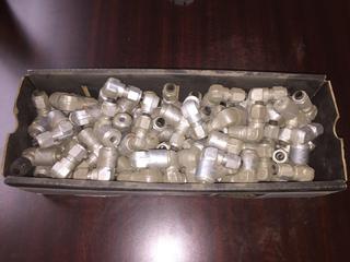 Box of Assorted Tyloc Tube Carbon Steel fittings.