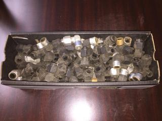 Box of Assorted Tyloc Tube Carbon Steel fittings.