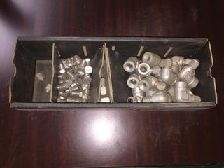 Box of Assorted Tyloc Tube Carbon Steel fittings.