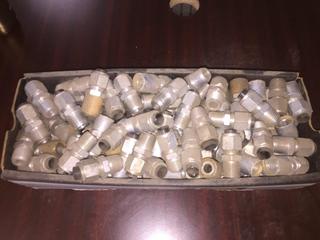 Box of Assorted Tyloc Tube Carbon Steel fittings.