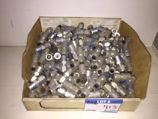 Box of Assorted Tyloc Tube Carbon Steel fittings.