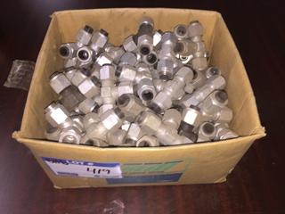 Box of Assorted Tyloc Tube Carbon Steel fittings.