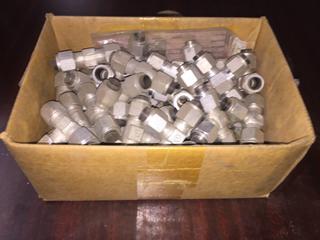 Box of Assorted Tyloc Tube Carbon Steel fittings.