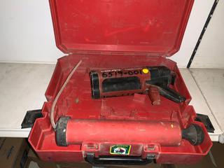 Hilti MD 2000, Chemical Sealant Gun in Case.