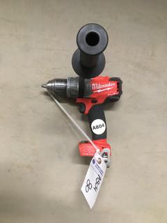 Milwaukee 18 Volt 1/2" Drill W/Hammer Attachment Handle.