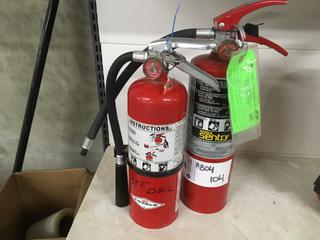 (2) Fire Extinguisher.