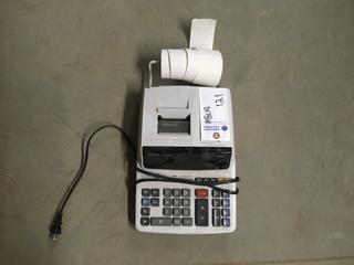 Sharp Calculator/Printer, Model EL-2607R3.