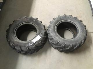 (2) Carlisle All Condition Tires, AT225X11R12.