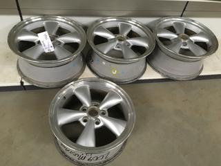 (4) 17" 5 Bolt Rims fit 2009 Ford Mustang.