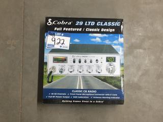 Cobra 29 LTD Classic Radio.