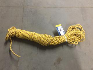 100' Diamond Braided Poly Rope.