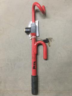 The Big Stick Steering Wheel Lock.