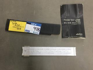 Pickett Slide Ruler W/Instructions.