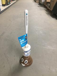 Poop Emoji Plunger.